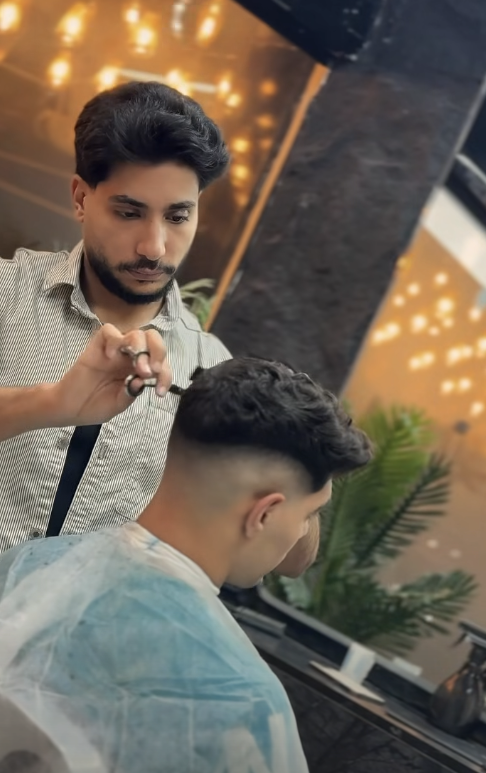 شعر وذقن